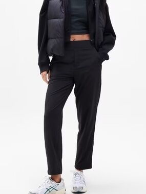 Athleta Brooklyn Lined Mid Rise Pant black size 6 NWT